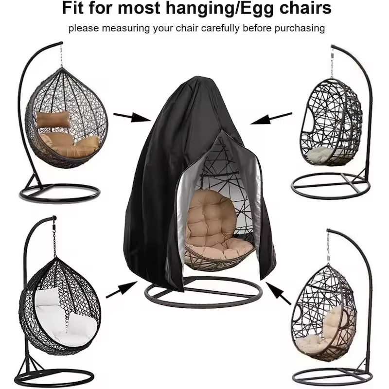 Outdoor Furniture Egg Chair - Penutup Pelindung Kursi Ayun Telur Gantung