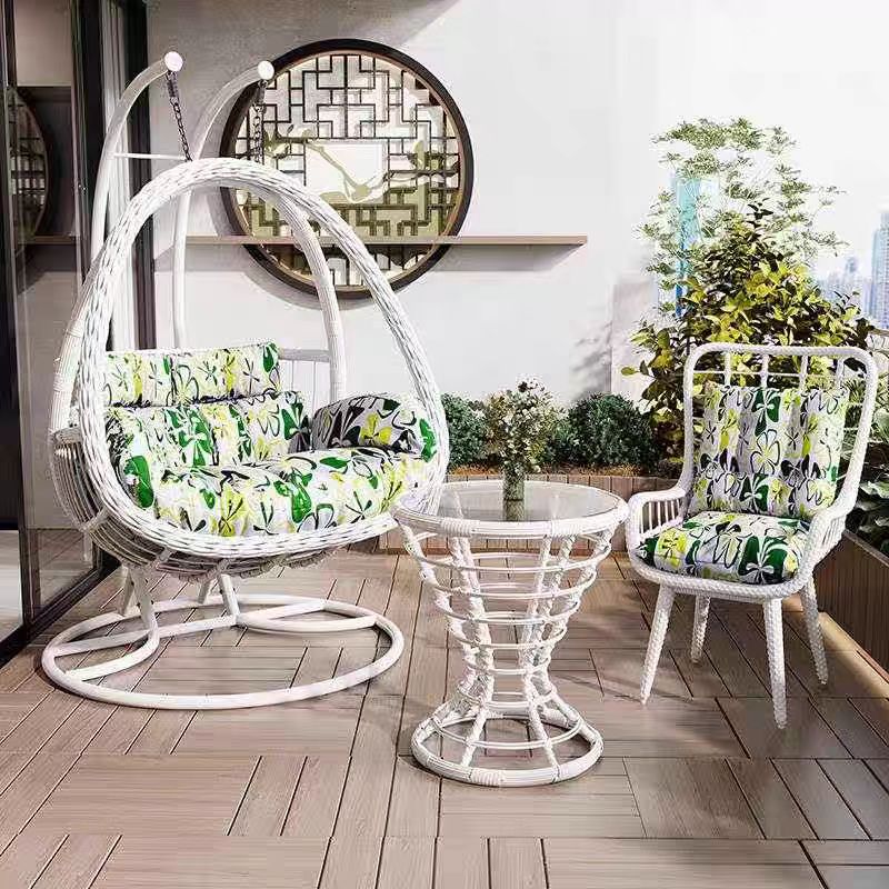 Outdoor Furniture Egg Chair - Kursi Keranjang Modern untuk Taman Luar