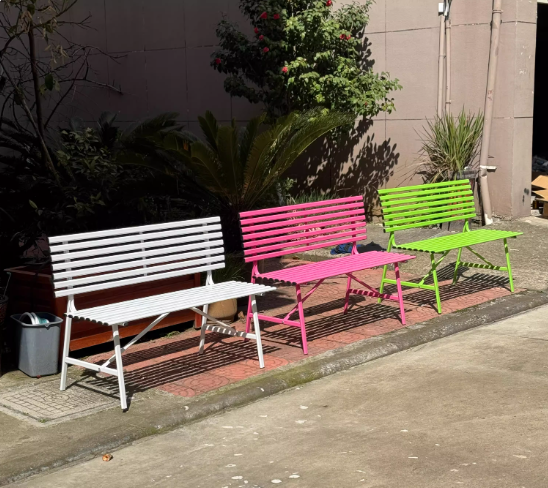Outdoor Furniture Online - Kursi santai sandaran panjang untuk komunitas