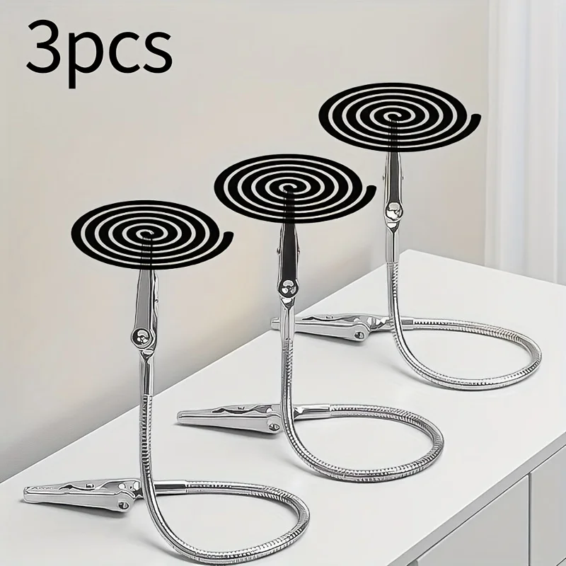 Outdoor Furniture Hay - 3Pcs Penjepit Penyangga Obat Nyamuk yang