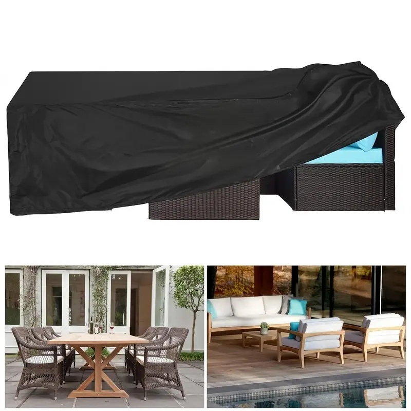 Outdoor Furniture Durable - Penutup Furnitur Taman Tahan Angin Berat