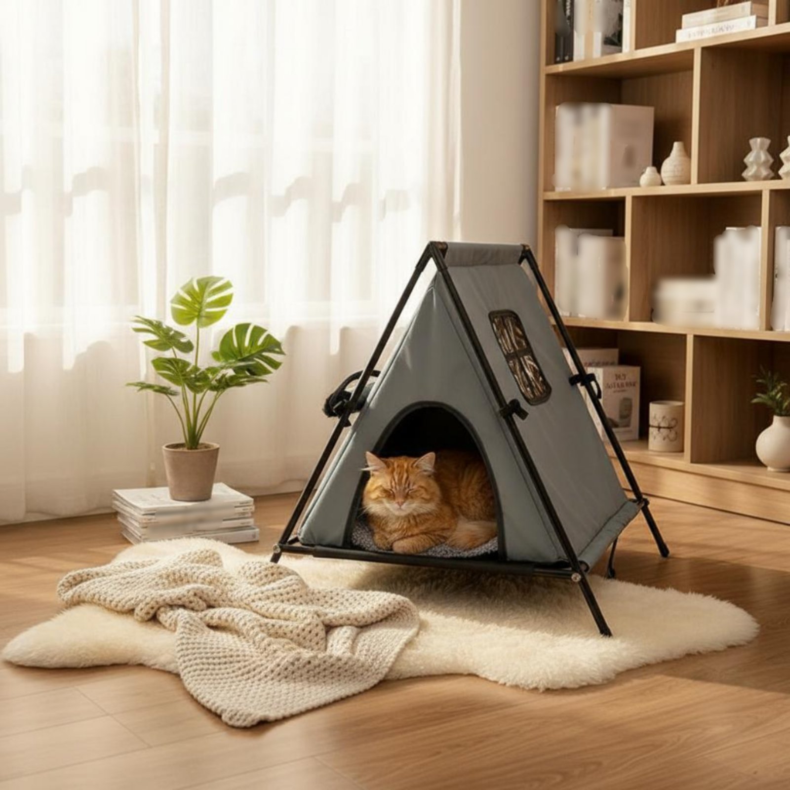 Outdoor Furniture Year Round - Rumah Kucing Hangat Sepanjang Tahun, Tempat