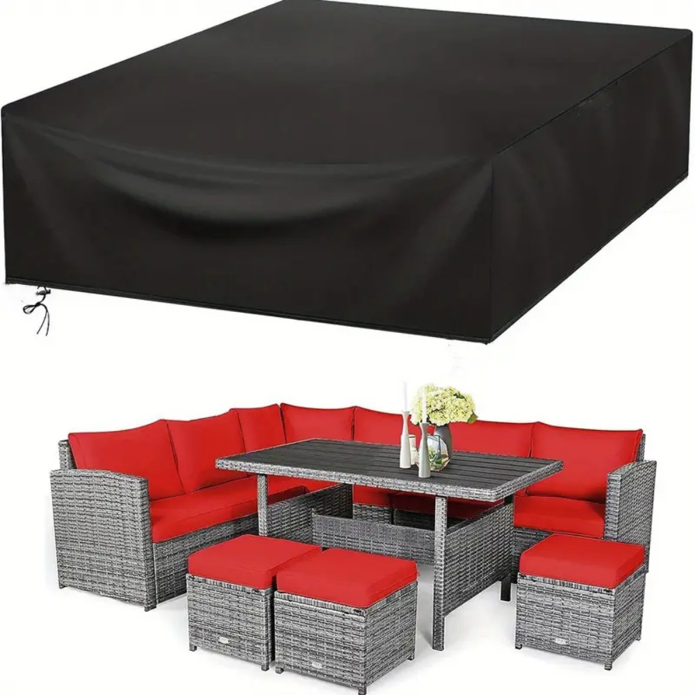 Outdoor Furniture Table And Chairs - (Panjang 102-137 Inci) Ukuran Teras Luar