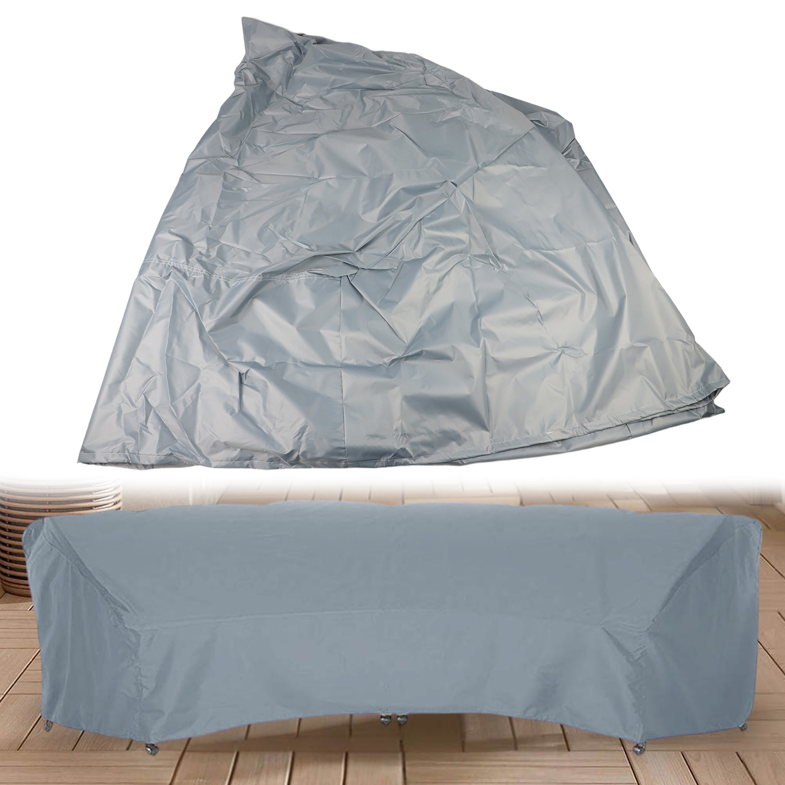 Sarung Sofa Lengkung 210D Penu - Outdoor Furniture Year Round ulasan dan harga