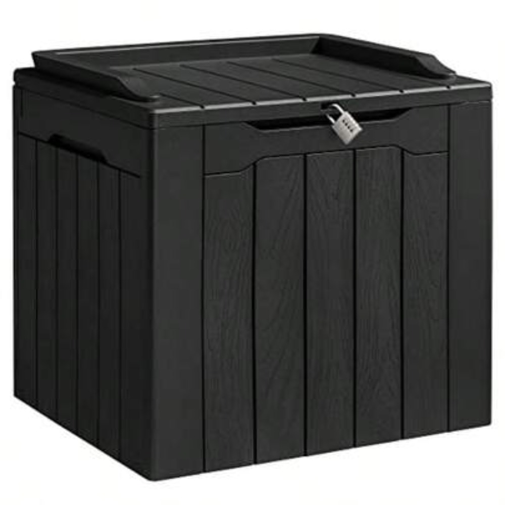 Kotak Penyimpanan Resin 31 Gal - Outdoor Furniture Resin ulasan dan harga