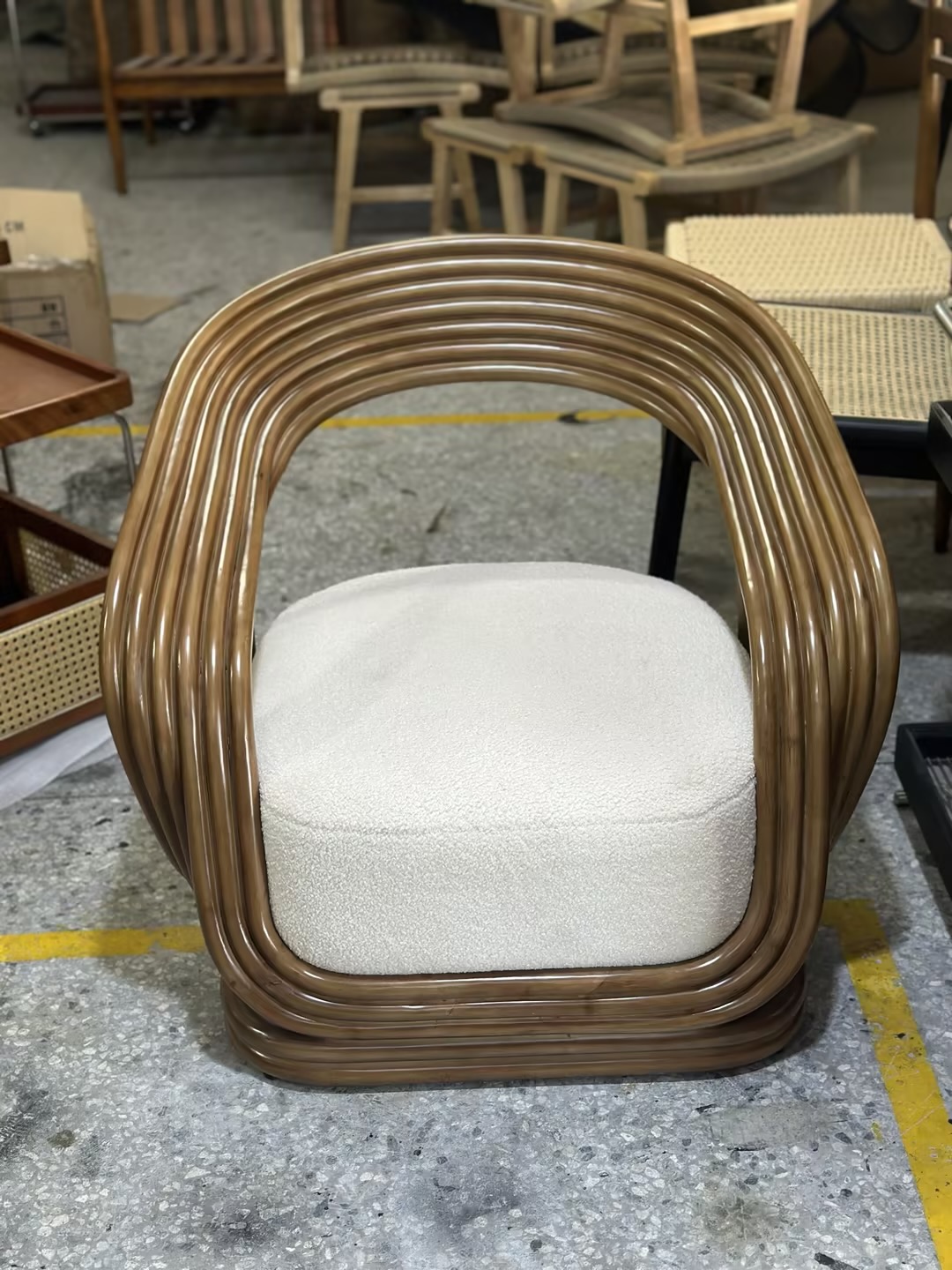 # Kursi Santai Rotan Kayu Mewa - Outdoor Furniture Vietnam ulasan dan harga