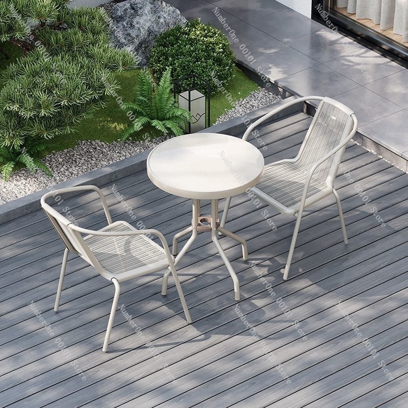 Set Meja Lipat Balkon Luar Rua - Outdoor Furniture Table And Chairs ulasan dan harga