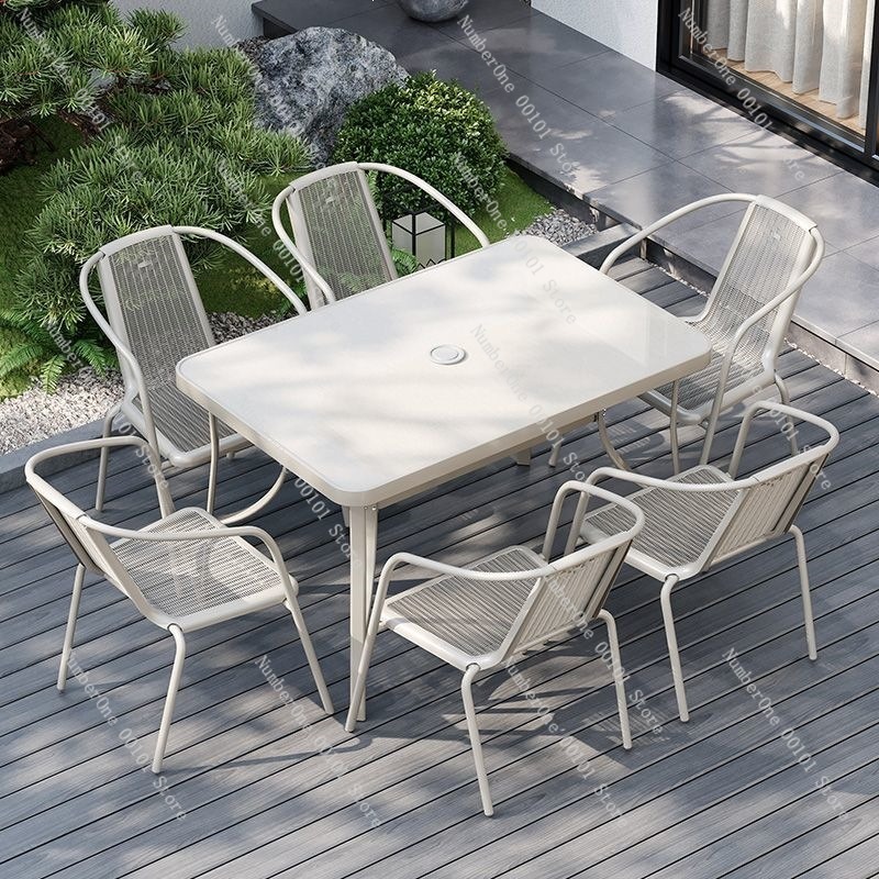 Set Meja Lipat Balkon Luar Rua - Outdoor Furniture Table And Chairs ulasan dan harga