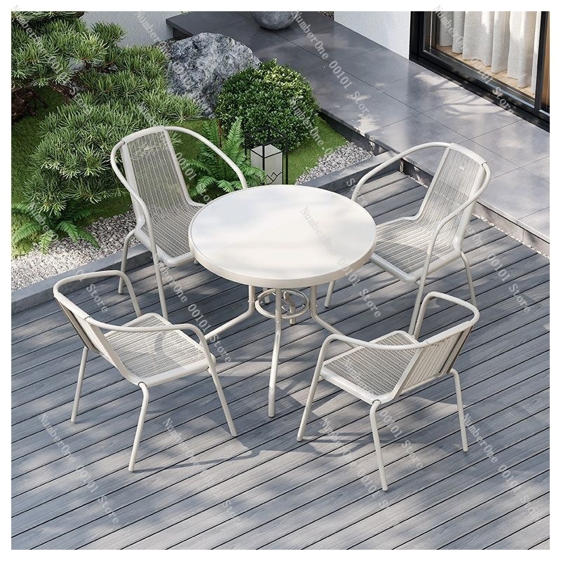 Set Meja Lipat Balkon Luar Rua - Outdoor Furniture Table And Chairs ulasan dan harga