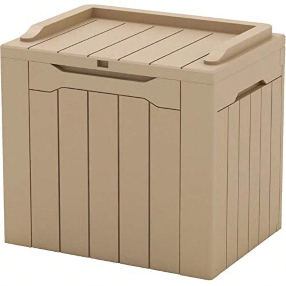 Kotak Penyimpanan Resin Ekstra - Outdoor Furniture Resin ulasan dan harga