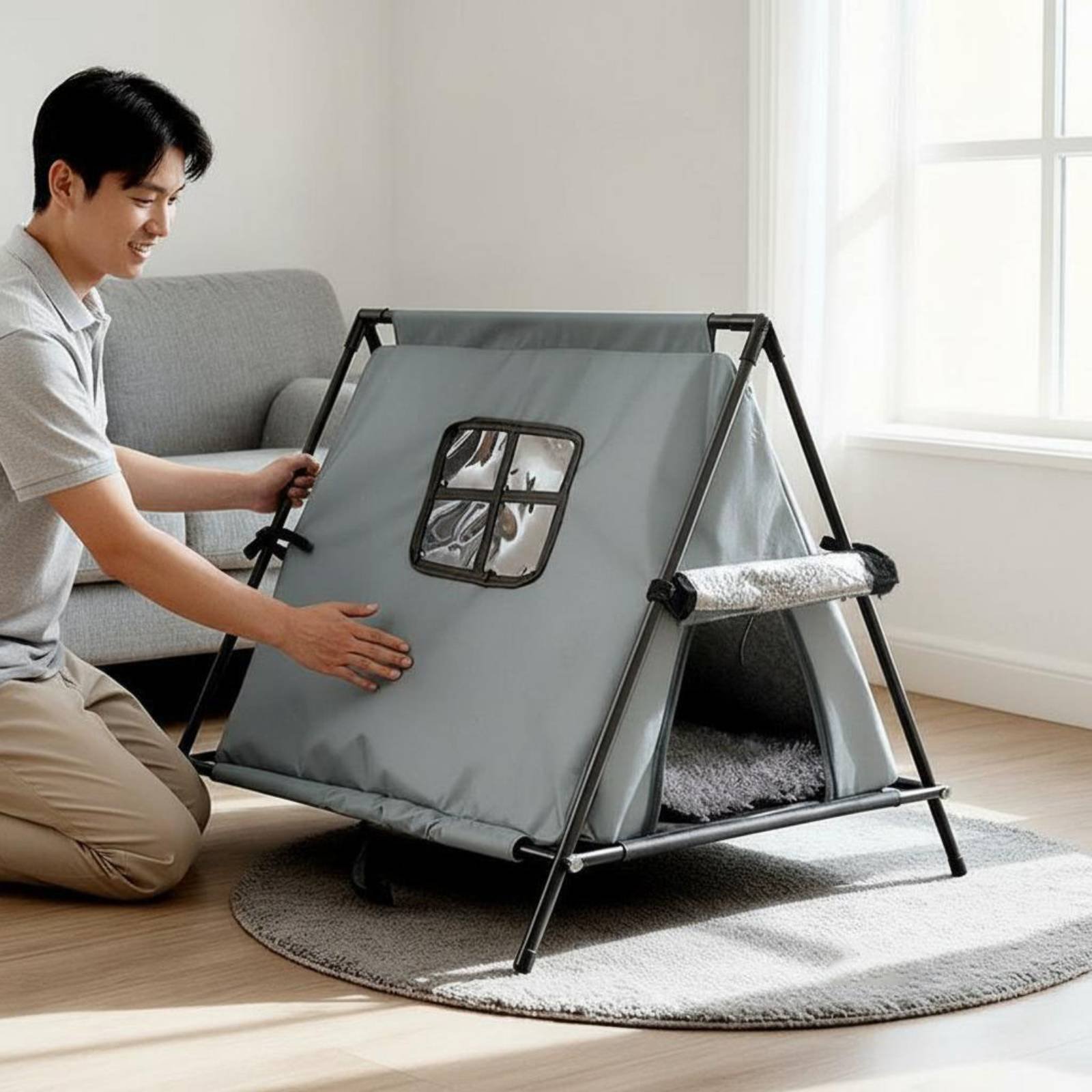 Rumah Kucing Hangat Sepanjang  - Outdoor Furniture Year Round ulasan dan harga
