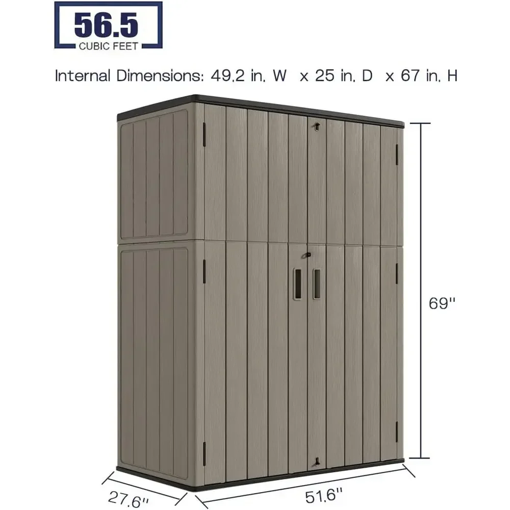 Lemari Penyimpanan Luar Ruanga - Outdoor Furniture Resin ulasan dan harga
