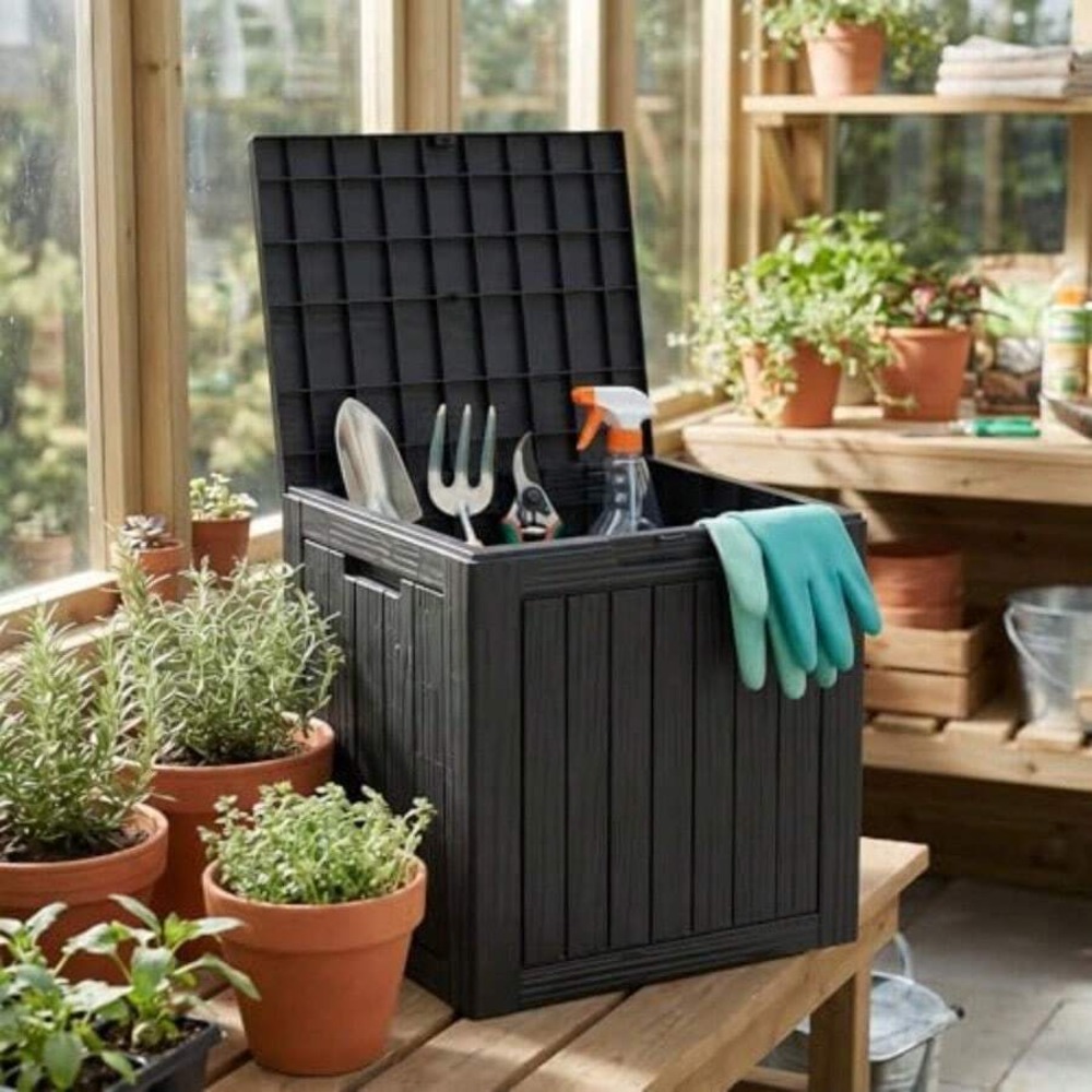 Kotak Penyimpanan Luar Ruangan - Outdoor Furniture Resin ulasan dan harga
