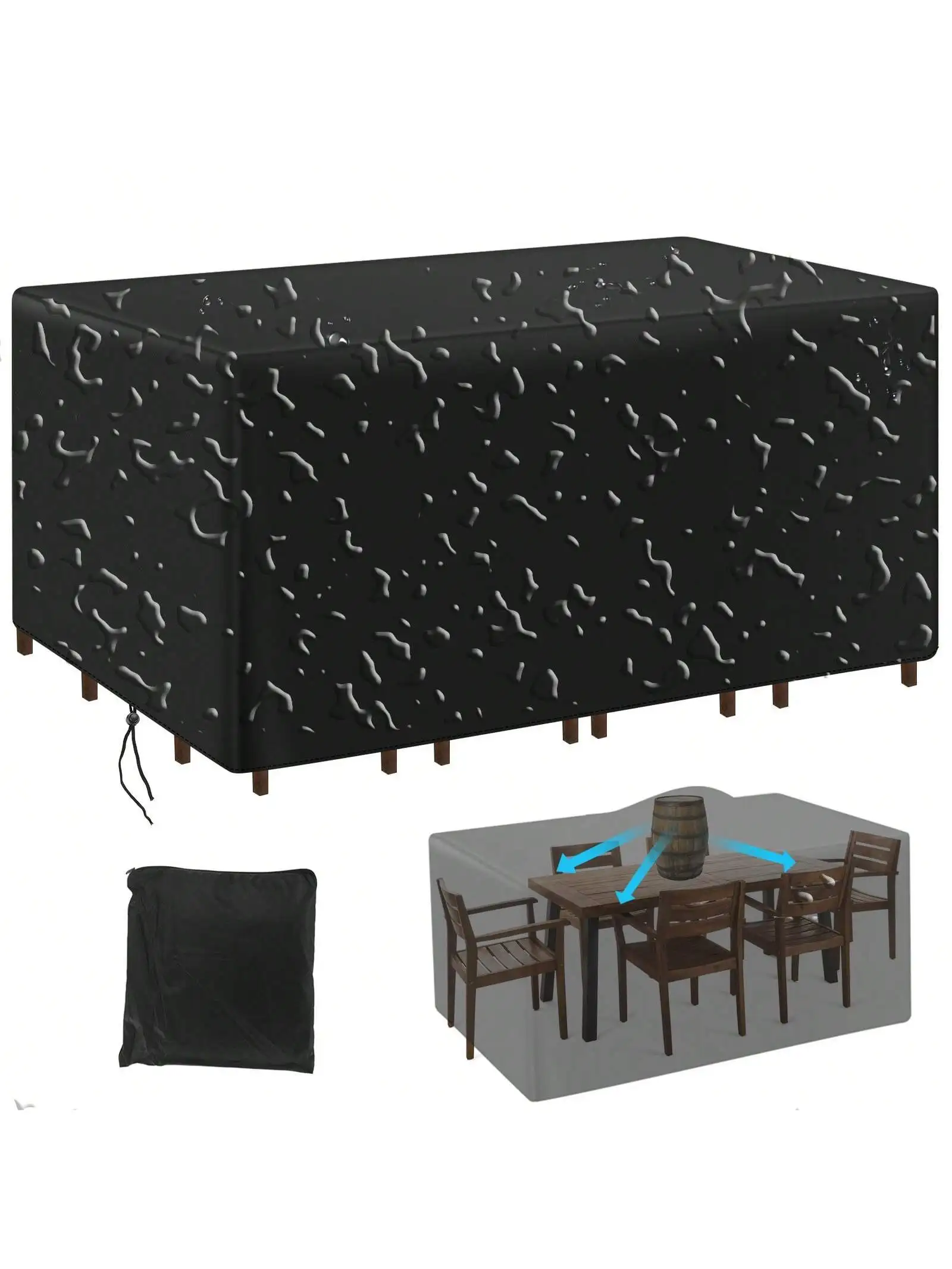 Furnitur taman teras luar ruan - Outdoor Furniture Table And Chairs ulasan dan harga