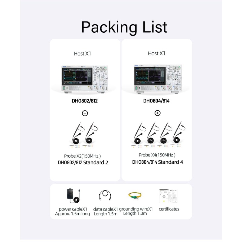 Osiloskop Digital DHO804 Pita  - Outdoor Furniture Bali ulasan dan harga