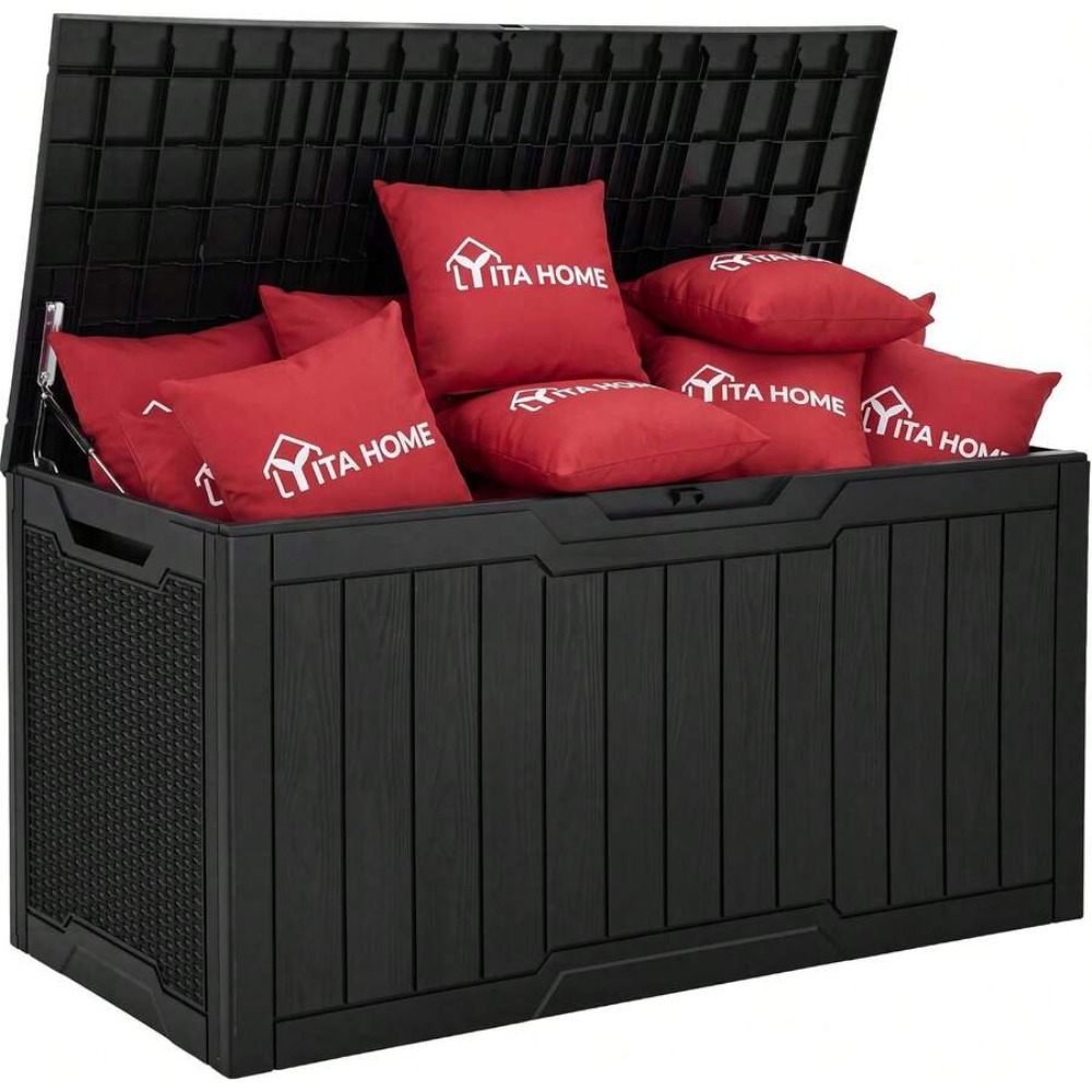 Kotak Penyimpanan Luar Ruangan - Outdoor Furniture Resin ulasan dan harga