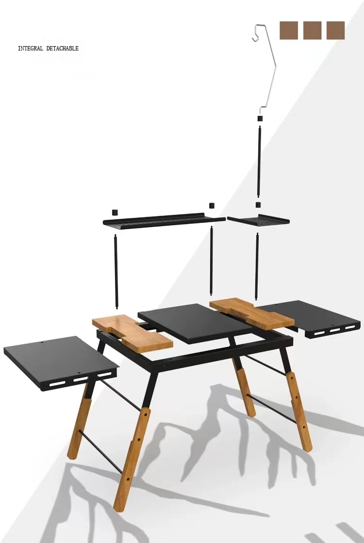 Meja Dapur Portabel Aluminium  - Outdoor Furniture Warehouse ulasan dan harga