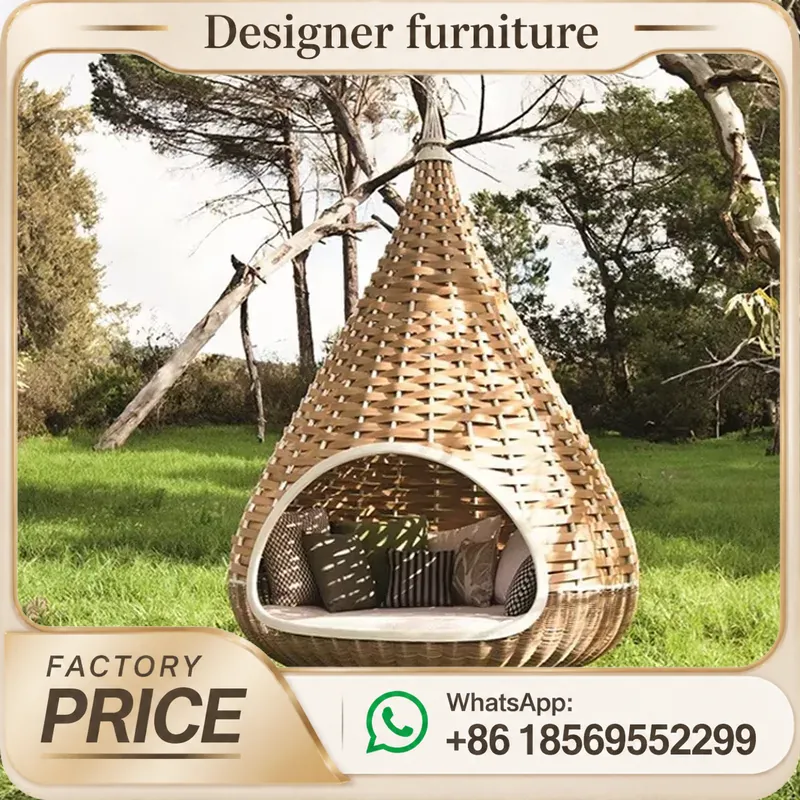 Kursi Ayun Gantung Rotan Bentu - Outdoor Furniture Egg Chair ulasan dan harga