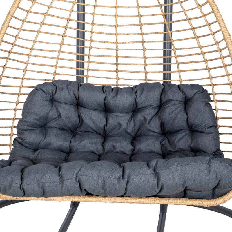 Kursi Gantung Mewah 2-Dudukan  - Outdoor Furniture Egg Chair ulasan dan harga