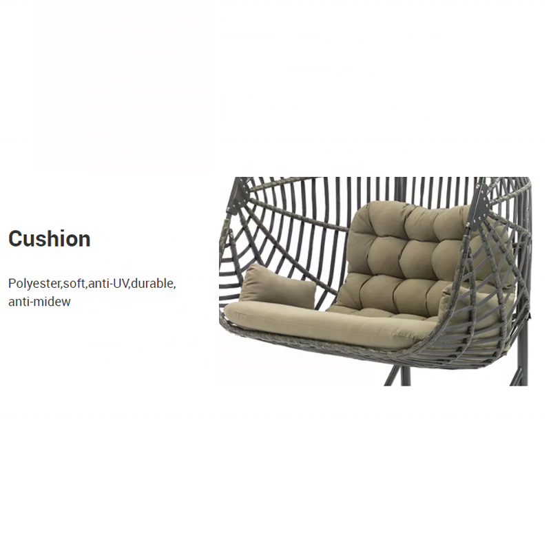 Kursi Gantung Mewah 2-Dudukan  - Outdoor Furniture Egg Chair ulasan dan harga