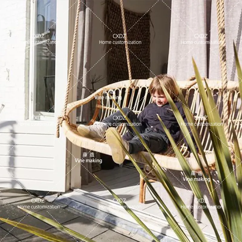 Kursi Gantung Rotan Ganda untu - Outdoor Furniture Bali Style ulasan dan harga