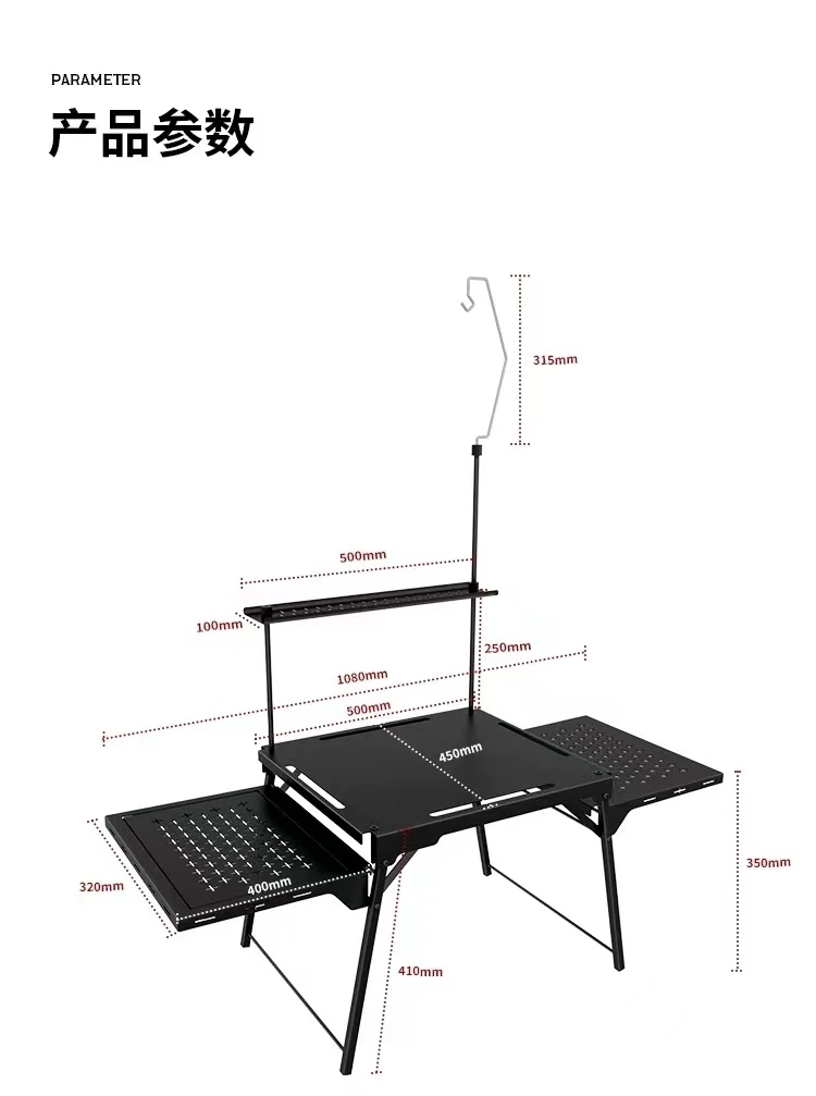 Meja Dapur Portabel Aluminium  - Outdoor Furniture Warehouse ulasan dan harga