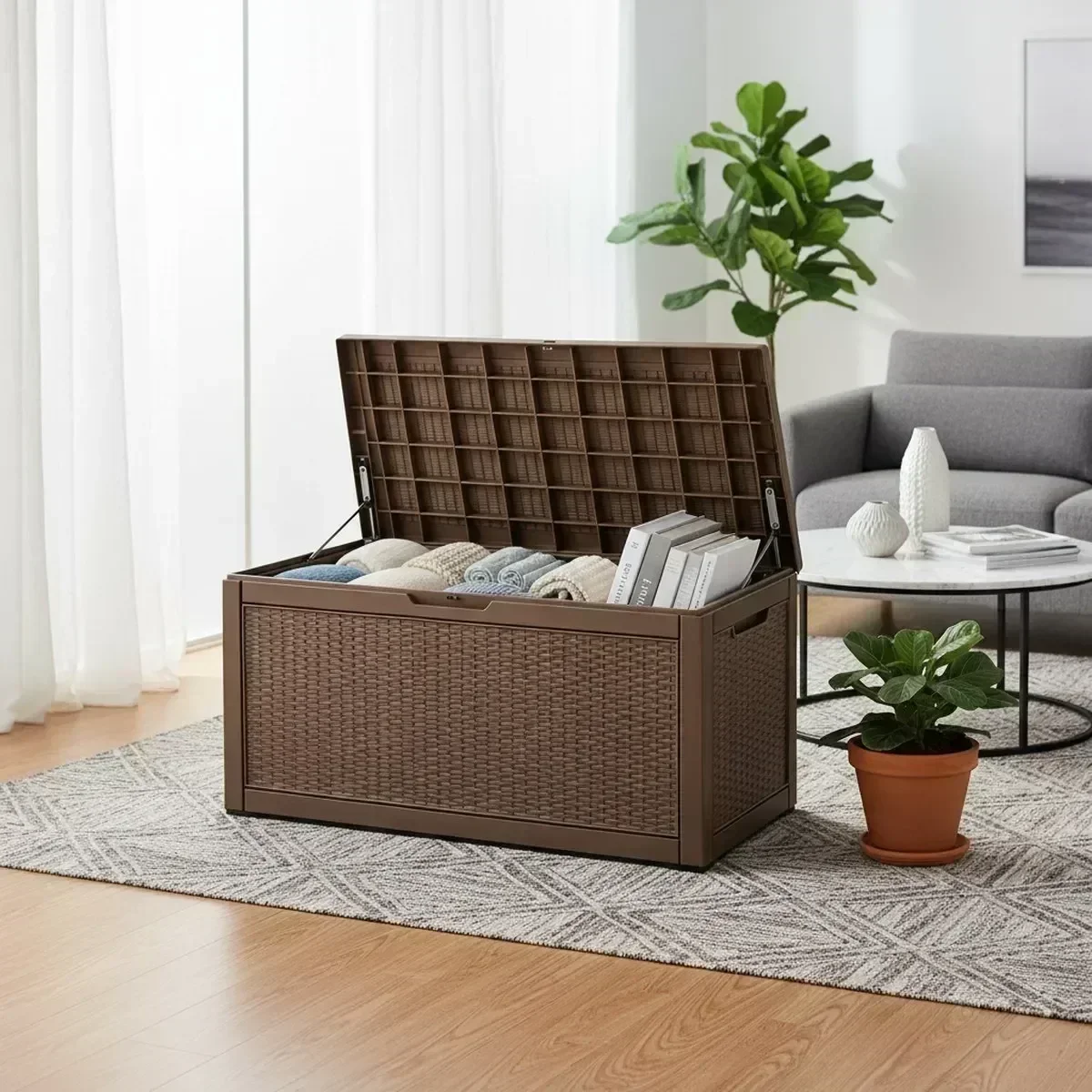 Bangku Penyimpanan Luar Ruanga - Outdoor Furniture Cushions ulasan dan harga