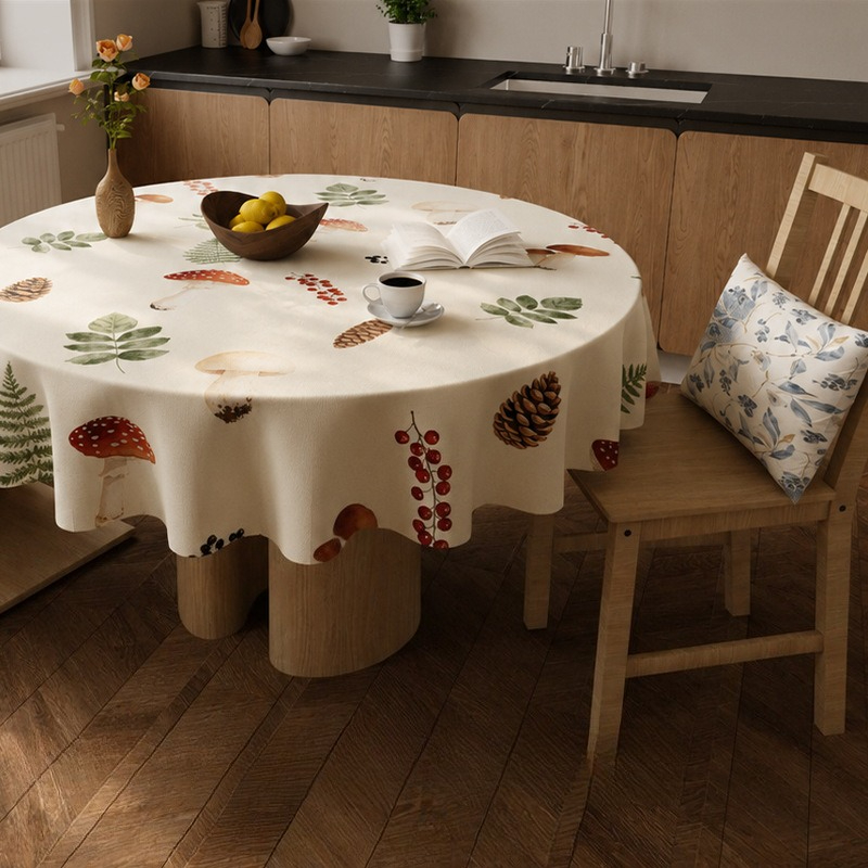 Taplak Meja Bulat PVC Dapat Di - Outdoor Furniture Year Round ulasan dan harga