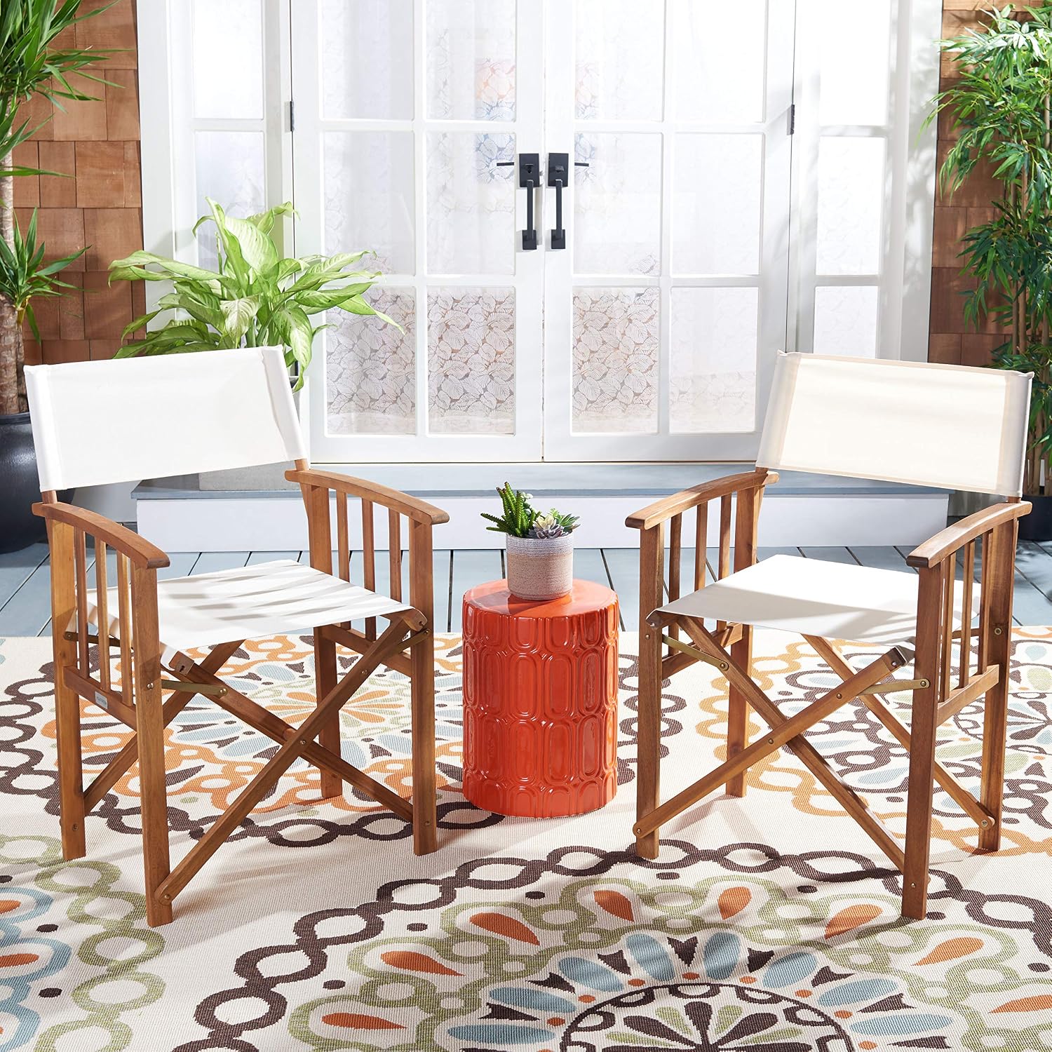 Set Kursi Direktur Lipat Tingg - Outdoor Furniture Table And Chairs ulasan dan harga