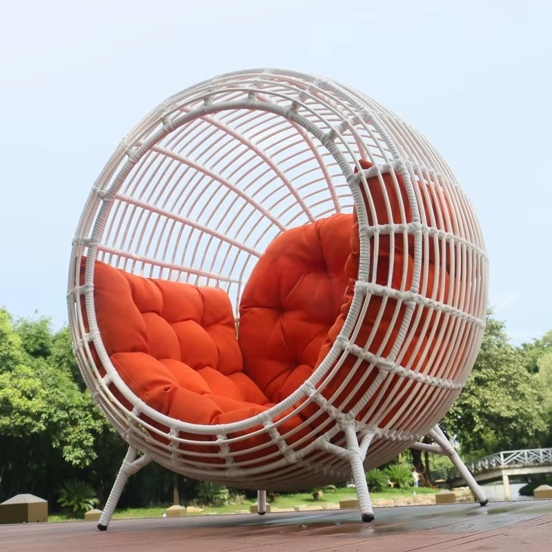 Kursi telur rotan anyaman berk - Outdoor Furniture Egg Chair ulasan dan harga
