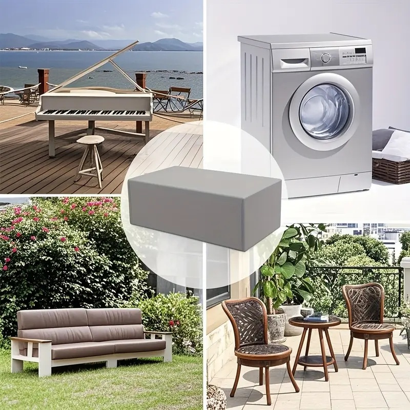Penutup Pelindung Kain Oxford  - Outdoor Furniture Table And Chairs ulasan dan harga